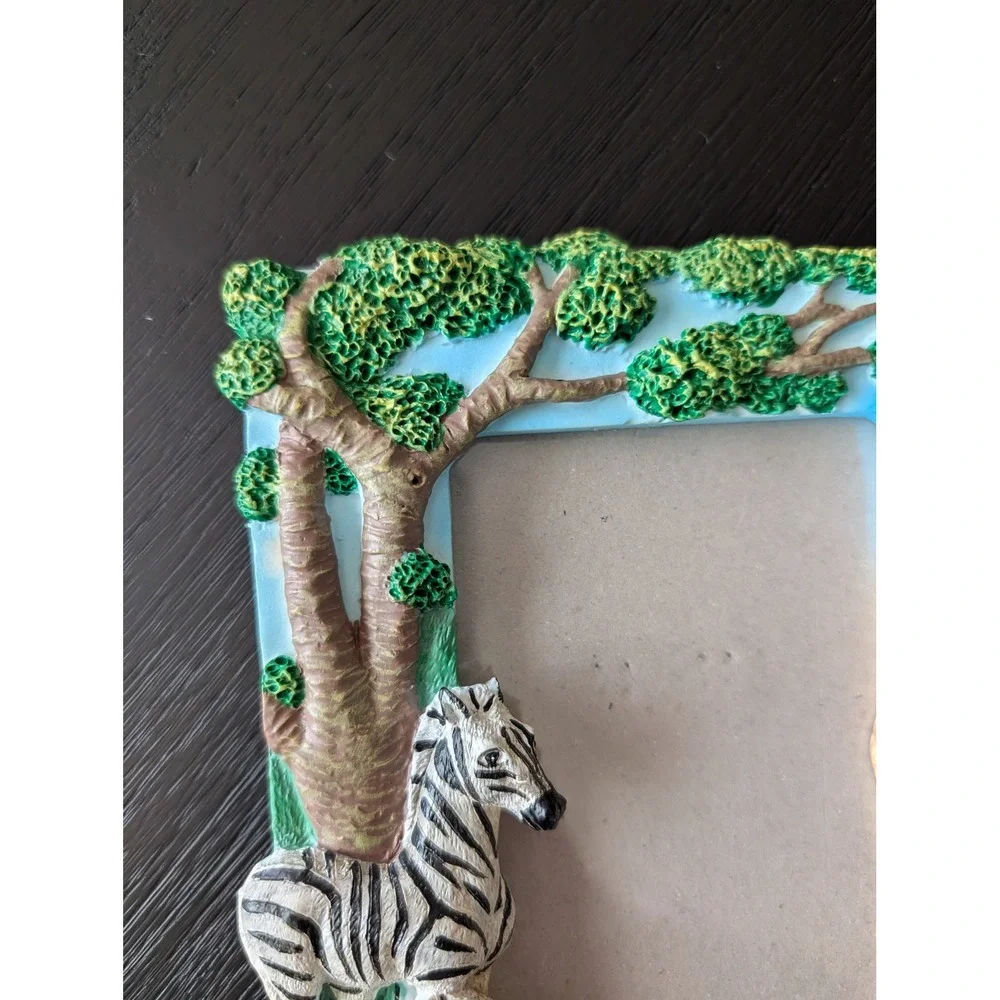 San Diego Zoo Photo Frame Wild Animal Park Safari 3D Resin 5x7 Picture Nostalgia